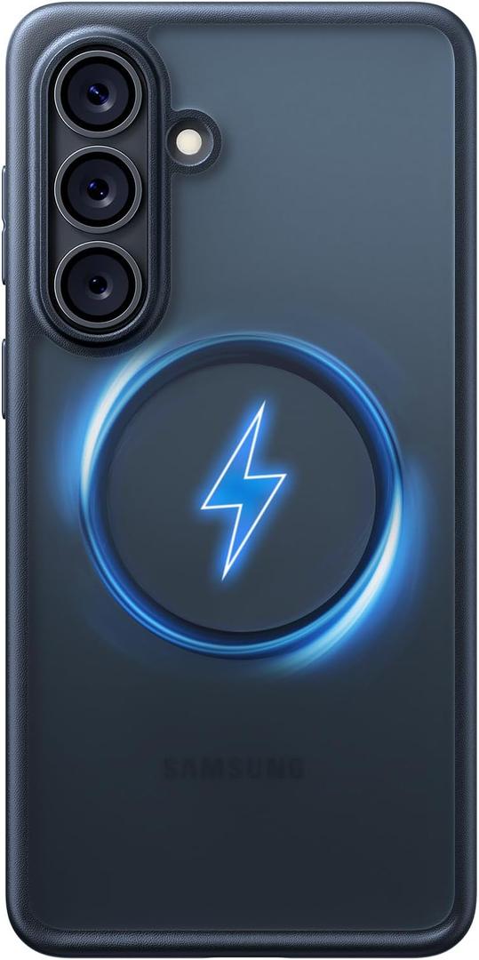 TORRAS Magnetic Shockproof for Samsung Galaxy S26 Plus Case, Fit for MagSafe, 4X Military Grade Protection, Translucent Slim f or Galaxy S26+ 6.7'' 5G Phone Case Anti-Fingerprint Anti-Scratch, Black