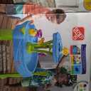 Step2 Summer Showers Splash Tower Water Table for Kids, Outdoor Kids Water Sensory Table, Ages 1.5+ Years Old, 8 Piece Water Toy Accessories, Blue & Green, Large