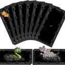 8 Pack Sticky Mouse Trap Rat Traps Indoor, Peanut Taste Pheromone Mouse Traps Indoor for Home, Glue Sticky Traps for Mice and Rats, Snake(Large Size)