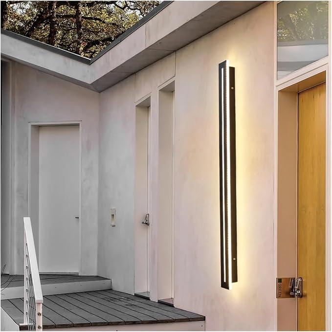 LED Long Wall Lamp Garden Light Decoration Outdoor Lighting AC85-265V External,Contemporary