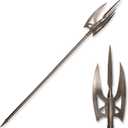 Carbon Steel Finnick Trident Real Metal Cosplay Prop About 71 inches