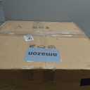 24" Modern Ceiling Fans with Lights Flush Mount Low Profile Ceiling Fans with Remote for Bedroom Kitchen Reversible DC Motor 3 Color Dimmable LED 6 Speeds Silver