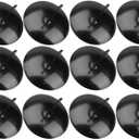 Yardwe Candle Fixators 12 Pack Metal Candle Holders with Spikes 2.75X2.55X2.55 Inch Iron Fixing Accessories for Wreaths Pillar Candles Home Party Decoration
