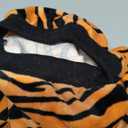 DELIFUR Dog Tiger Costume - Dog Funny Hooded Halloween Cosplay Funny Costume for Small Medium Dogs Pet Special Events Photo Props Accessories (Yellow, Medium)