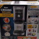 Ninja CREAMi Deluxe Treat Maker, Ice Cream and Frozen Desserts, Sorbet, Milkshakes, Yogurt and More, 11-in-1 Programs, XL Capacity, Includes Two 24-oz Family-Size Tubs, Silver, NC501