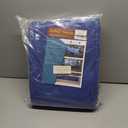 Large Waterproof Tarp - Heavy Duty 5 Mil Thick Poly Tarpaulin Ideal for Canopy Tents, Boats, RV or Pool Covers - Multipurpose Protective Tarps with Grommets for Indoor and Outdoor Use | 30' x 30' (Blue-lightweight Protection)