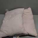 KeaBabies 2-Pack Toddler Pillows 2 Year Old to 5-13x18 Soft Organic Cotton Kids Pillow for Sleeping, Travel, School, Daycare, Nap, Toddler Bed, Machine Washable, Without Pillowcase (Mist Pink)