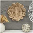 Flower Woven Dish 10" 2 pcs