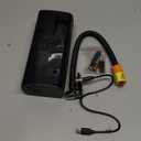 Tire Inflator Portable Air Compressor, 2X Faster Inflation Portable Air Pump with Digital Pressure Gauge & LED Light, 150PSI Tire Pump for Car, Motorcycle, Bicycle, Ball and More