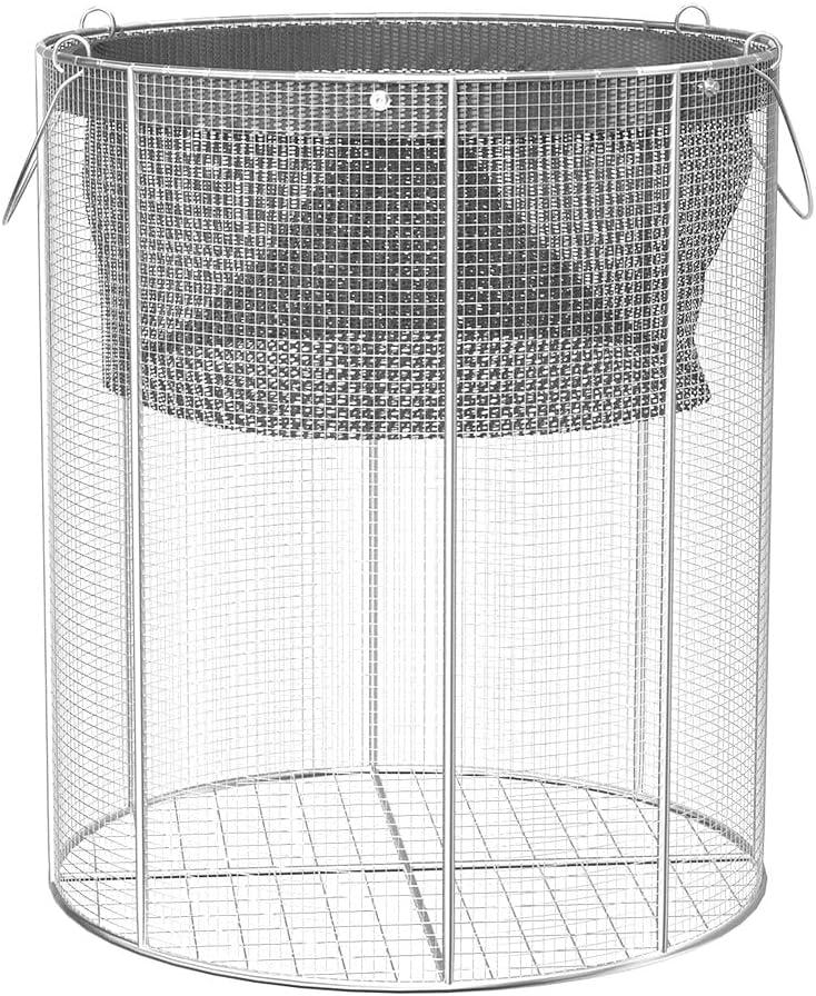 Heavy Duty Stainless Steel Submersible Pump Screen, 9.5" Diameter x 13.5" TallSubmersible Pump Protection Net, can be easily used vertically and horizontally Heavy Duty Stainless Steel Submersible Pump Screen, 9.5" Diameter x 13.5" TallSubmersible Pump Protection Net, can be easily used vertically and horizontally