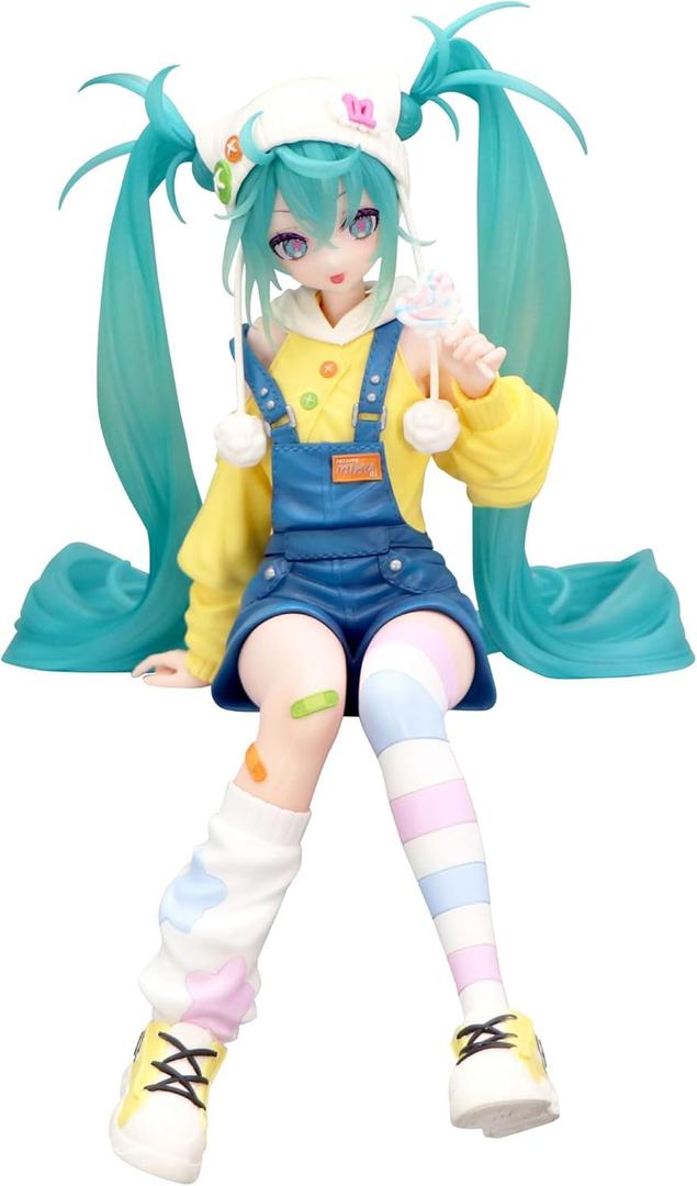 FuRyu Corporation-Hatsune Miku Noodle Stopper Figure -Lollipop- Figure