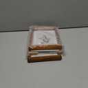 5x7 Picture Frame Set of 2 Natural Wood Photo Frames Display Pictures 4x6 with Mat or 5x7 without Mat Multi Photo Frames Collage for Wall or Tabletop Decor (Walnut)