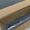 PAG Hanging Wall File Holder Mail Organizer Wall Mount Document Letter Rack, 5-Tier, Black