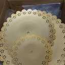 Set of 9 Cake Stands Metal Cupcake Stand Set Multiple Styles Candy Fruit Display Tower Dessert Plate Cake Serving Tray for Birthday Party Wedding Anniversary Baby Shower Engagement (Gold)