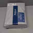 Bedsure Deep Pocket Queen Sheets Set - Fits Mattresses Up to 21 Inches Thick - 4 Piece Gentle Soft Bed Sheets, Moisture Wicking, Soft & Cooling Bedsheet & Pillowcases, Easy & Secure Fit, Light Grey