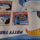 Hot Wheels Blue Race Car Potty Training Toilet, Race Car Potty Seat Includes Detachable Toddler Toilet Seat and Kids Potty, Ages 12 Months and Up