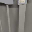 Cumbor 29.7"-40.6" Baby Gate for Stairs, Mom's Choice Awards Winner-Dog Gates for Doorways, Pressure Mounted Auto-Close Pet Gates for Dogs Indoor, Safety Child Gate with Easy Walk Thru Door, Gray