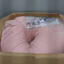 Momcozy Pregnancy Pillows for Sleeping, U Shaped Full Body Maternity Pillow for Side Sleeping - Support for Back, Legs, Belly, HIPS, 57 Inch, Pink