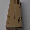 TUYU Electric Spin Scrubber, Full-Body IPX7 Waterproof Bathroom Scrubber with Power LCD Display, Adjustable Extension Handle, Cordless Shower Cleaner Brush for Bathtub Kitchen Wall Cleaning (Black)