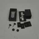Wireless Video Doorbell Mount for Ring/Blink, Compatible with Ring 4/3/2/1, No Drill Anti Theft Camera Mount, Camera Holder with Double Screw Fixing, Black (Not Include Doorbell)