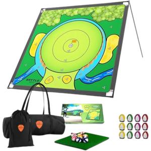 Chipping Game - The Original Portable Golf Game for Chipping Practice for Dads and Junior Golfers - Indoor and Outdoor