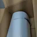 Litter Genie Style Pail Cat Litter Box Waste Disposal System for Odor Control Includes 1 Square Refill Bag (White)