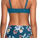 Yonique Women Two Piece Swimsuit - Knot Twist Bikini Set V Cut Bathing Suit 2026 Teen Bikini (M)