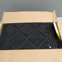 Stair Treads for Wooden Steps 15pcs - 8x30in Carpet Stairs Runner Indoor Non-Slip Stair Mats for Kids Elders and Pets (Cube Black)