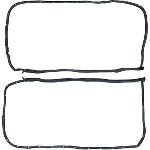 ApplianPar Front Driver and Passenger Side Door Weatherstrip Frame Rubber Seal for Hyundai Tucson 2016-2021, 82130-D3000