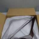 Nature Smile Luxury Mahogany Wooden Suit Hangers - 6 Pack - Wood Coat Hangers, Jacket Outerwear Shirt Hangers,Glossy Finish with Extra-Wide Shoulder, 360 Degree Swivel Hooks & Anti-Slip Bar with Screw (17.5 Inches 6 Pack)