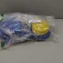 SURPZON Peanut Ball for Kids Therapy, 90x45cm Anti-Burst Exercise Ball with Pump, Gym Quality Fitness for Yoga, Physical, Training, Women, Men