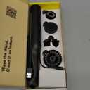 HOTO Wand Cordless Spin Scrubber, Electric Rechargeble Grout Cleaning Brush, IPX7 Waterproof Bathroom Scrubber, 12 Replaceable Brush Heads Version Power Scrubber for Grout, Tiles, Corners, Crevices