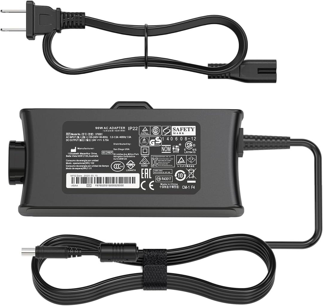 HHZ 90W AC Adapter Compatible with ResMed ST ST-A CPAP Airsense Aircurve 10 ASV VAuto S10 Autoset Elite Power Cord Supply Adapter 37001 37344 Charger