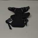 Rabbitgoo Dog Harness No Pull with 2 Leash Clips, Adjustable Soft Padded, Reflective Oxford No Choke Pet Vest with Easy Control Handle for Small Dogs, Black, S