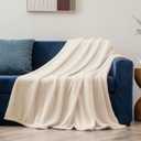 BEDELITE Fleece Blanket King Size Blankets for Bed, Luxury Plush Cozy Fuzzy Blanket 108x90 inches, Super Soft Warm Lightweight Throw Blanket All Seasons Suitable, Beige