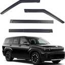 Window Visors Rain Guards Fits Hyundai Santa Fe 2024 2025 2026, 4PCS