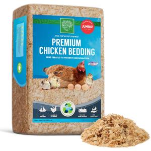 Small Pet Select Pine Shavings Chicken Bedding, Chicken Coop Bedding, Wood Shavings, Great for Hen Nesting Boxes and Chick Brooders, 141L