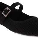 MIA Women's Brita Mary Jane Stretch Knit Flat Sandals, 8