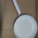 GreenPan Rio Advanced 12" Frying Pan Skillet, Ceramic Nonstick PFAS-Free, Induction Ready, Dishwasher and Oven Safe, Cream White