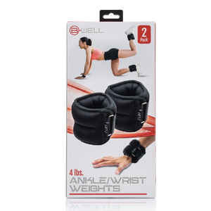 BWELL 4LB Ankle/Wrist Weights