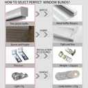 Zebra Roller Window Blinds,Custom Cut to Size,Roller Blinds Dual Layer Roller Shade Blinds, Gray,Fixed 64 InchesHigh,36 Inches Width