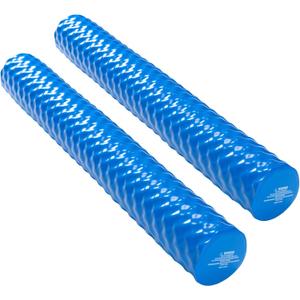 NEWBULIG Swim Noodles, 46-Inch Pool Noodles with Anti-Slip Ripple Design, Jumbo Pool Floats, Premium NBR Closed-Cell Foam, Chemical Resistant, for Lake and Beach, Blue and Green
