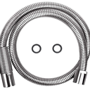 COOLWEST Flexible Metal Stainless Steel Hose 44 Inch for All Commercial PreRinse Kitchen Sink Faucets Flexible Hose Replacement (111CM 44")