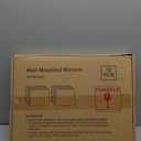 Home Gym Mirror Tiles for Wall, 14"x12"x12PCS Full Length Home Gym Workout Mirror for Garage, Bedroom, Living Room, Over The Door (Frameless)