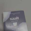 Saalt Compact Sanitizer - Menstrual Disc and Period Cup Cleaner, Microwavable, Reusable Menstrual Disc Sanitizer for Travel or Home, Collapsible, Flat-Fold Design - Sage