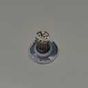Sink Stopper Hair Catcher, Pop-up Sink Drain Strainer with Removable Stainless Steel Strainer Basket Hair Catcher, Bathroom Sink Strainer for Bathroom Sink Stopper Replacement (Black)