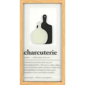 DI CA 10×19 charcuterie art on glass art