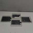 GLORIOUS Gaming ABS Doubleshot 123-Keycap Set (ANSI) - Premium OEM Profile in Classic Black - Ideal for RGB Backlit Mechanical Keyboards