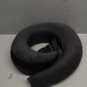 Travel Neck Pillow for Airplanes, Premium Memory Foam Neck Pillow with Ergonomic 360 Support, Travel Essentials for Plane, Car, Train and Home, Max Black