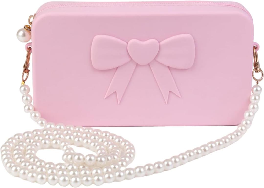 Mao'er Love shaped butterfly festival bag for little girls, daily necessities storage bag